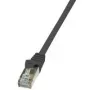 Tīkla kabelis LogiLink Cat.6 U/UTP RJ-45 7,5m Melns