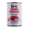 BRIT Mono Protein liellopa gaļa un rīsi - mitrā suņu barība - 400g