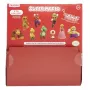 Atslēgu piekariņu komplekts Backpack Buddies Paladone Super Mario CDU 24 gab. – dažādi tēli, kolekcionējami aksesuāri
