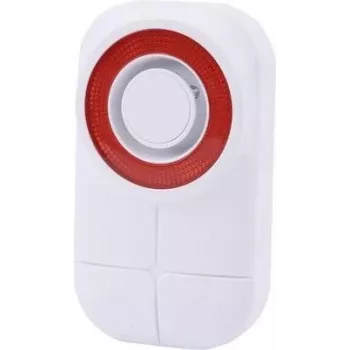 Bezvadu sirēna Olympia 6109 āra versija sarkana balta