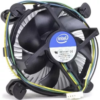 Intel E97378-001 Black procesora dzesētājs