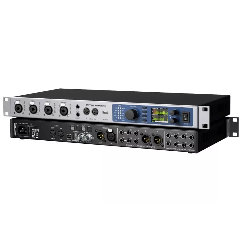 RME Fireface UFX II - USB [30 IN/ 30 OUT] audio interfeiss