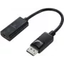Renkforce RF-5596324 DisplayPort Pārveidotājs [1x DisplayPort Spraudnis - 1x HDMI Ligzda] Melns DisplayPort 1.2 23 cm