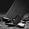 Dux Ducis Hivo Īstas ādas maciņš ar atloku Samsung Galaxy S22+ (S22 Plus) Melns