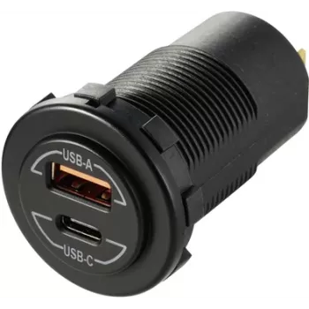 VOLTCRAFT Power-Delivery USB-Būvēta Ligzda Transportlīdzeklim 60W (VC-14336670)