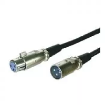Microconnect XLRMF6 audio kabelis 6 m XLR (3-pin) Melns