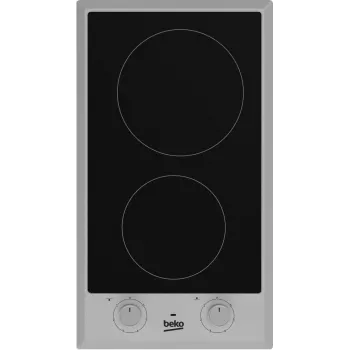 Beko HDCC32200X iebūvējamā indukcijas plīts virsma, 2 zonas, keramikas stikls