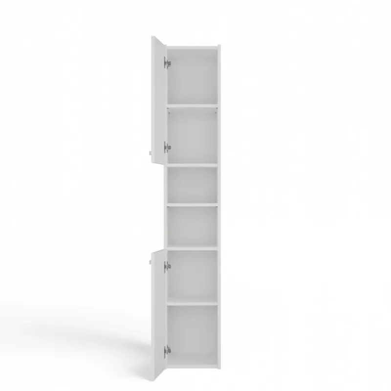 Topeshop S30 balts vannas istabas skapis Balts