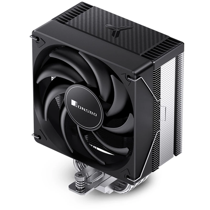 CPU dzesētājs Jonsbo CR-1000 EVO, 120 mm ventilators, 600–1500 RPM, hidrauliskā gultne, Melns