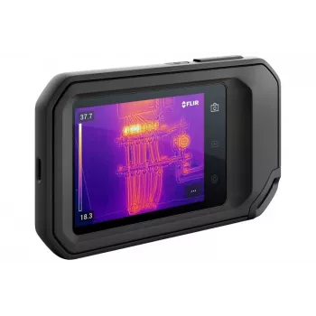 FLIR C-5 termālā kamera Melna ar iebūvētu displeju, 160 x 120 pikseļi