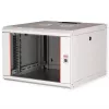 Pie sienas montējams serveru skapis ROLINE PRO 7, 7U, 19 collas, 600x600 mm, pelēks