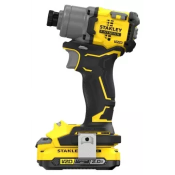 Bezvada skrūvgriezis STANLEY SFMCF830D2K-QW 18V Li-Ion, 2x2Ah, 3 ātrumi, 203 N·m, 3200 RPM, LED, pistoles rokturis