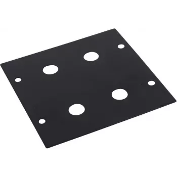 Omnitronic Modulis 2HE 4x Jack Savienotājs 88x88mm paneļa modulis