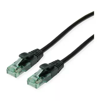 Tīkla kabelis ROLINE Recycled Material 21.45.3158 RJ-45 Cat6a 15 m Melns