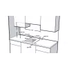Beko HDCC32200X iebūvējamā indukcijas plīts virsma, 2 zonas, keramikas stikls