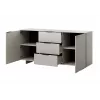 Cama 2D3S ALMA kumode 180x41.5xH90 kašmira