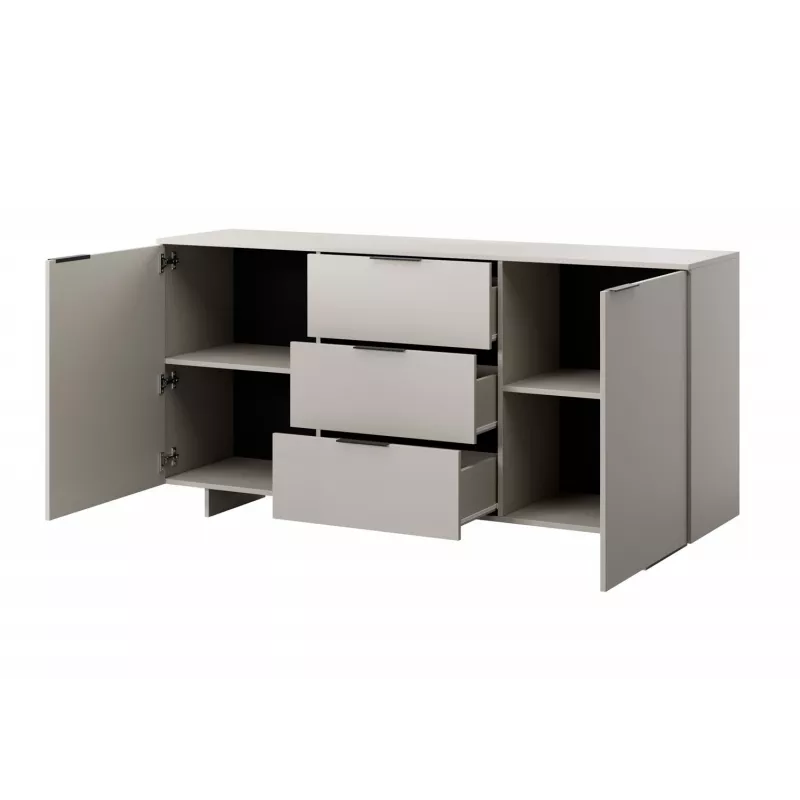 Cama 2D3S ALMA kumode 180x41.5xH90 kašmira