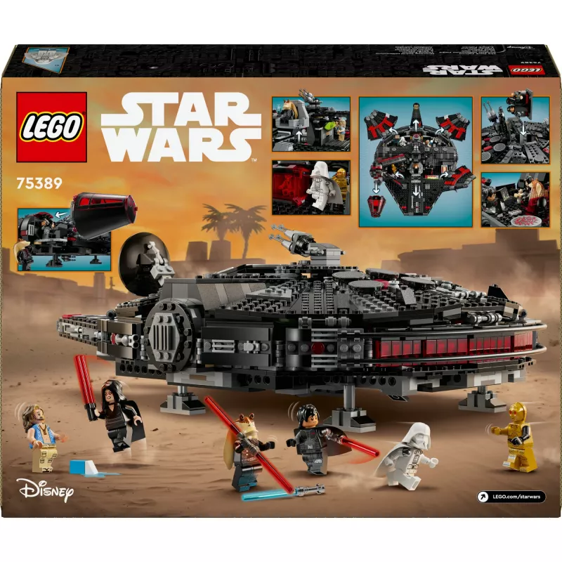 LEGO Star Wars Dark Falcon būvēšanas komplekts bērniem 75389