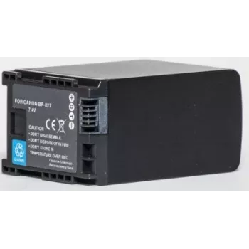 Papildu akumulators Extra Digital BP-827, Li‑ion 3200mAh, saderīgs ar Canon BP-827