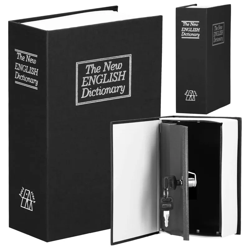 Extralink Home Book Safe, naudas kaste, tērauda seifs atslēgām, S-405
