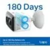 Āra bezvadu akumulatora novērošanas kamera TP-LINK Tapo C400 — 1080p, nakts redzamība, divvirzienu audio, kustību detektors, IP65