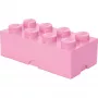 LEGO Storage Brick 8 rozā, Uzglabāšanas kaste rozā