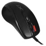 A4 Tech X-710 Scroll Wheel Gaming pele, vadu, optiska, 2000 DPI, melna