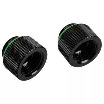 BitsPower Touchaqua savienotājs — misiņš, melns, 10 mm platums