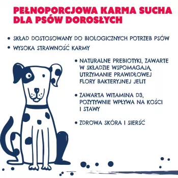 TEO Rich in beef - sausā suņu barība - 9kg