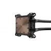 Endorfy Navis F360 ARGB EY3B006 AIO šķidruma procesora dzesēšanas sistēma, 360 mm radiators, 3 ventilatori pa 120 mm, 250–1800 RPM, LGA 1700/AM5/AM4, melna