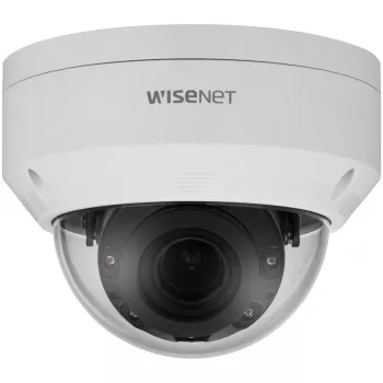 HANWHA WISENET kupola kamera 1/2.8 collu, fiksēta, diena/nakts, 3.2-10mm, 1920x1080, infrasarkanais, IP66, IK10, PoE