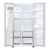 LG GSLC40SWPE sānu-sānu ledusskapis Brīvi stāvošs 638 L Balts