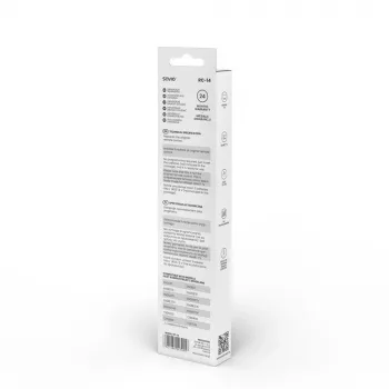Universālā tālvadības pults SAVIO RC-14 Hisense Smart TV, IR bezvadu, atbalsta 14 ierīces, darbības rādiuss līdz 10 m, melna