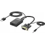 SpeaKa Professional AV pārveidotājs SP-12111624 [VGA - HDMI] 1920 x 1080 pikseļi