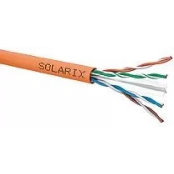 TWISTED PAIR CABLE SOLARIX CAT.6 U/UTP LSOHFR B2ca s1d1a1 spole 500M
