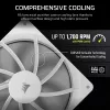 Corsair RS140 Dual Pack datora korpusa ventilatori, 140 mm, balti, CO-9050195-WW