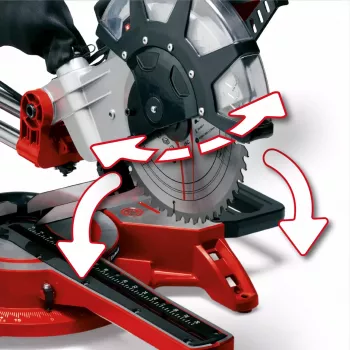 Griezējzāģis Einhell TC-SM 2534/1 Dual
