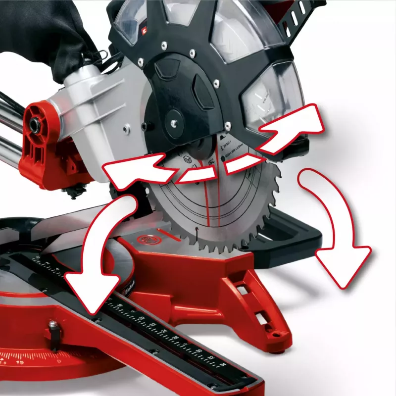 Griezējzāģis Einhell TC-SM 2534/1 Dual