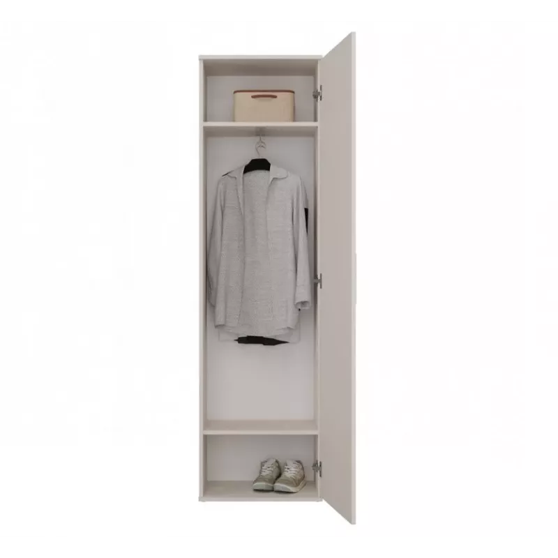 Garderobes skapis top e shop DUO KASZMIR BEIGE M-MP-SZ-DUO-DUO-KASZ