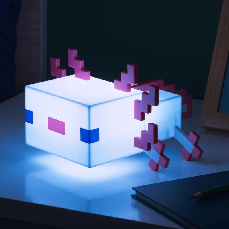 Paladone Minecraft Axolotl gaisma