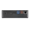Shuttle XPC Nano PC NC40U, Intel Celeron 7305U, 1x HDMI, 1x DP, 1x USB-C/DP, 6x USB 3.2, 1x 2.5 collu slots, 2x M.2, 1x LAN, RAID, 24/7 nepārtraukta darbība, iesk. VESA un statīvs