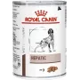 Veterinārā diēta slapjā barība suņiem Royal Canin Hepatic Adult 420 g kārba — aknu atbalstam, ar putnu gaļu, 6,5% olbaltumvielas, 4% tauki