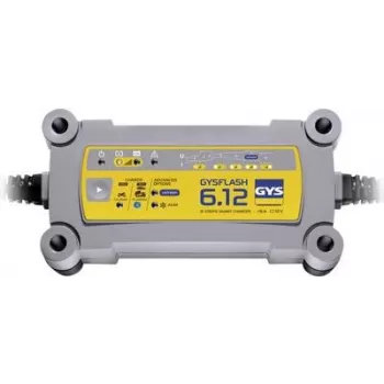 Bateriju lādētājs GYS FLASH 6.12 — 12V 6A automātiskais lādētājs