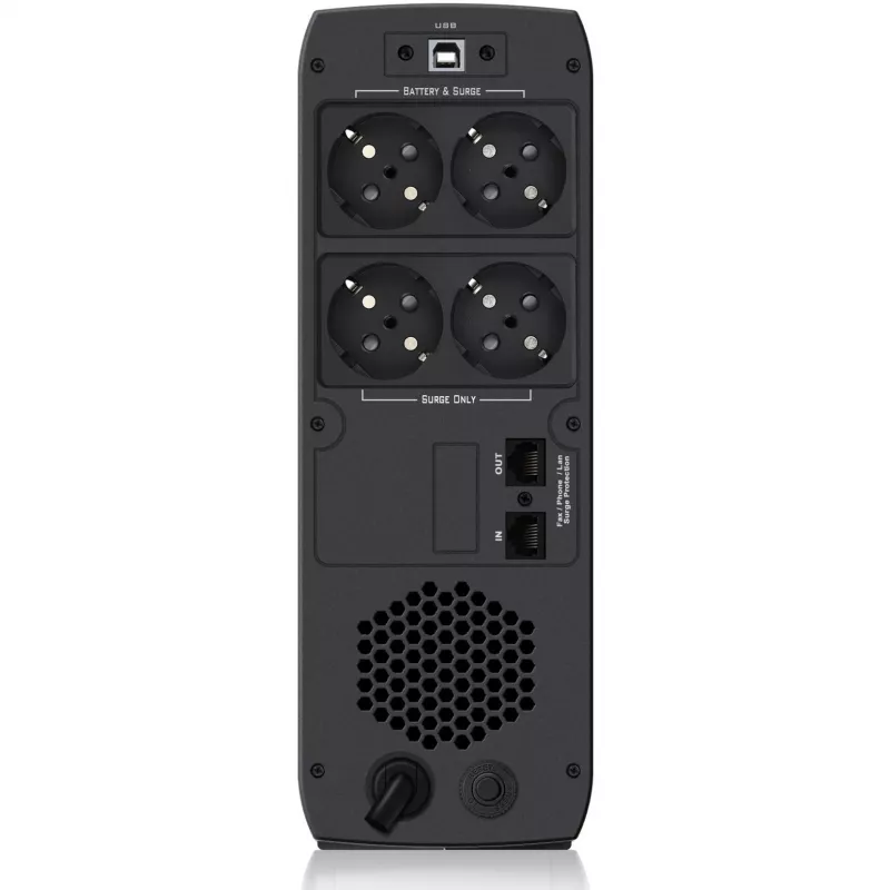 PowerWalker VI 1000 CSW nepārtrauktās barošanas avots (UPS) Line-Interactive 1 kVA 600 W 4 AC kontaktligzdas