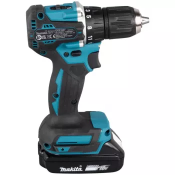 Makita DDF487RAJ skrūvgriezis/urbjmašīna 1700 RPM Melns, Zaļš