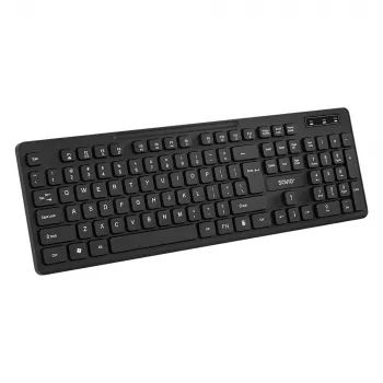 Savio KB-02 tastatūra Home/Office USB QWERTY Melna