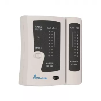 Extralink kabeļu testeris RJ45 RJ11