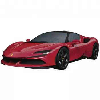 3D Puzle Ravensburger Iconics Ferrari SF90 Stradale – kolekcionējams modeļu komplekts