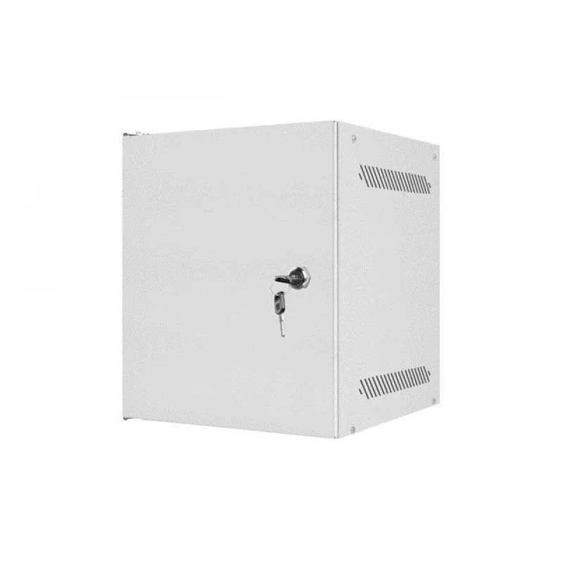 Sienas stiprinājuma 10 inch skapis Lanberg WF10-2306-00S, 6U, pelēks