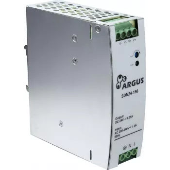 Barošanas bloks INTER-TECH SDN 24-150 24V 150W DIN-sliežu stiprinājumam